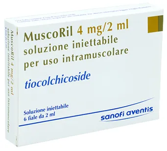 MUSCORIL  4 мг/2 мл Тіоколхікозид (ІТАЛІЯ) | ЛІКУВАННЯ БОЛЮ В СПИНІ