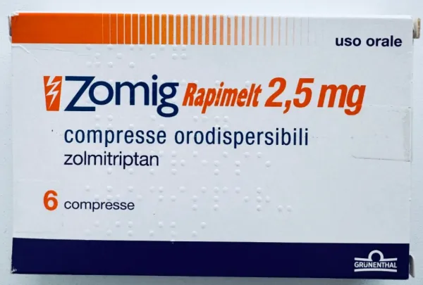 ZOMIG Rapimelt 2.5 mg (ITALY) | Migraine Treatment