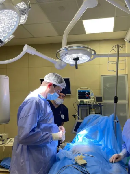 INSTALLATION OF A VENOUS PORT SYSTEM | General surgery