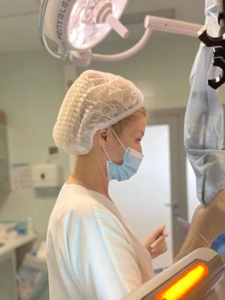 Installation of an IUD (intrauterine device) | Surgery in gynecology