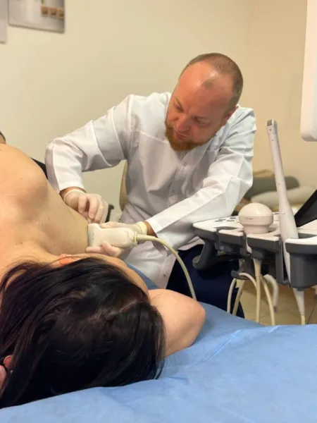 Пункція молочної залози під контролем УЗД | УЗД МОЛОЧНИХ ЗАЛОЗ