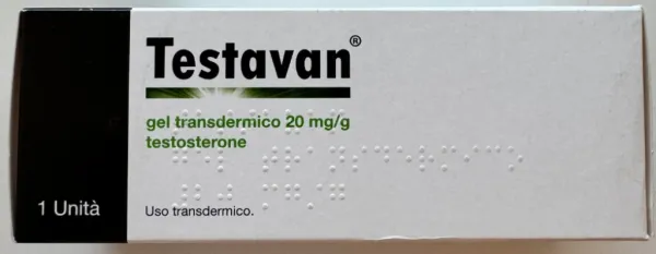 TESTAVAN gel transdermico 20 mg/g (testosterone) (ITALIA) | Trattamento dell'infertilità.