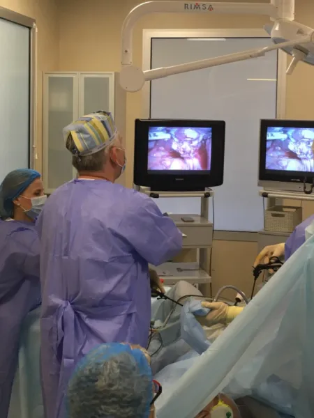 Hysteroscopic resection diagnostic | Surgery in gynecology